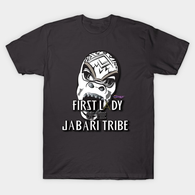 First Lady of Jabari T-Shirt by G9Design